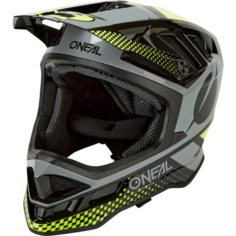 O'Neal Blade Polyacrylite Helm Delta, zwart/grijs Hoofdomtrek M | 57-58cm