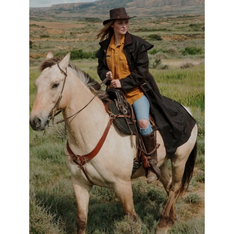 Bushskins Riding Coat Brown XL