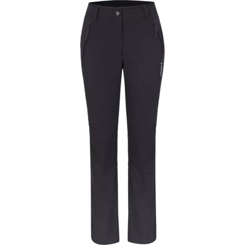 Ice Peak Buikmaat +6 CM taille Entiat softshell broek dames zwart