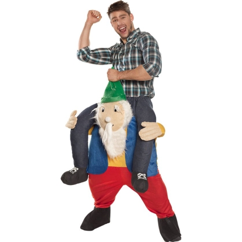 Boland - Kostuum Funny gnome (one size) - Volwassenen - Kabouter - Dieren