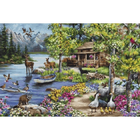 Luca-S Cabin by the Lake borduren (pakket) B2410