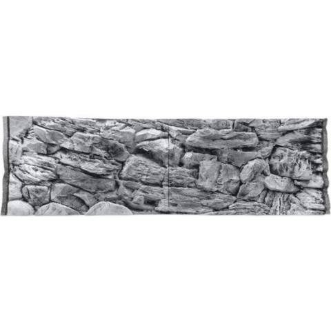 Ceramicnature Achterwand Aquarium 57,5 Cm Grijs