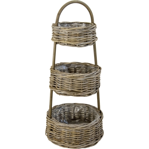 Etagère Grey Rotan