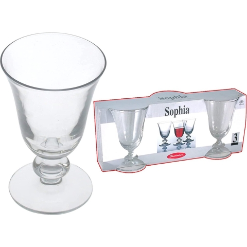 Wijnglas  - premium kwaliteit - Crystalline Open Top Round Wine Goblet