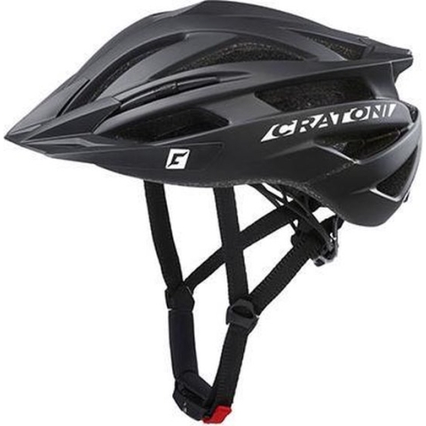 Cratoni Agravic Fietshelm - Maat S/M - (54-58cm) - Zwart