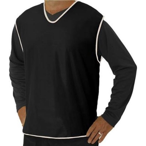 10 x Pirotti mesh trainingsovergooier / hesje - rood - maat: medium