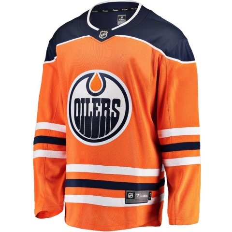 Fanatics Breakaway Jersey Home Edmonton Oilers Oranje S