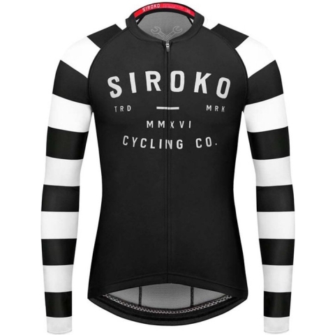 Siroko M2 Summit Jersey Met Lange Mouwen Zwart XL Man