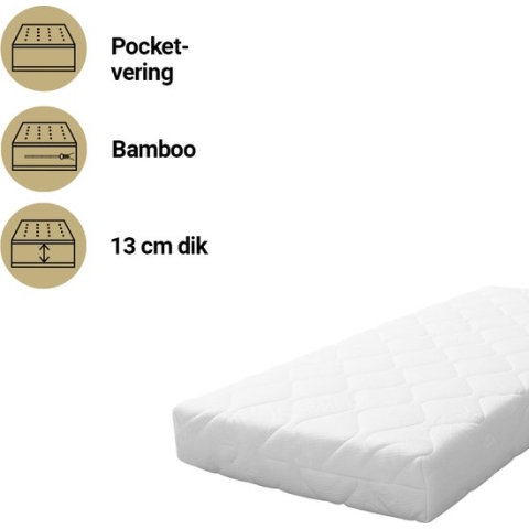 Matras Peuterbed Best Sleep 70x140 Comfort Spring