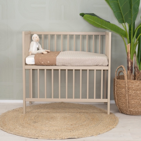 Colorfull Home - Wieg - Co-Sleeper - Aanschuifwieg - 40x80 cm - Sand