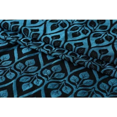 Yaro La Vita Blue-Black Linen Ring Sling