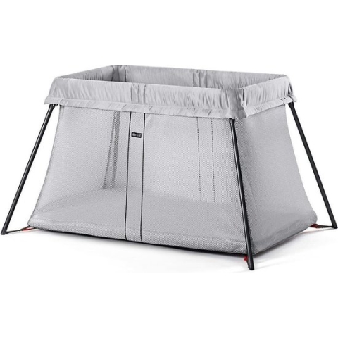 BabyBjörn Reisbedje Light - Zilver