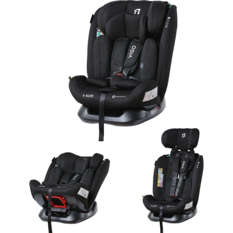 Autostoel Titanium Baby Vigo I-Size Black