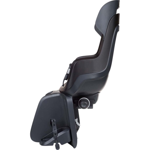 Kinderzitje achter Bobike Go Maxi met dragerbevestiging - urban black