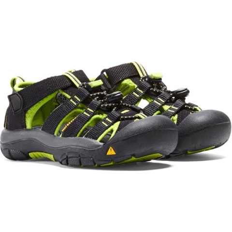 Keen Sandalen - Maat 27/28 - Unisex - zwart,lime groen