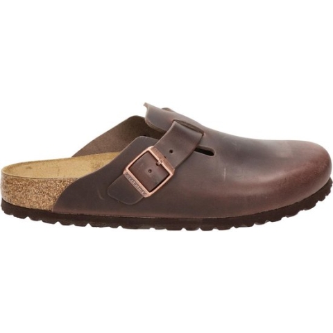 Birkenstock Boston FL Narrow Heren Clogs - Habana - Maat 45