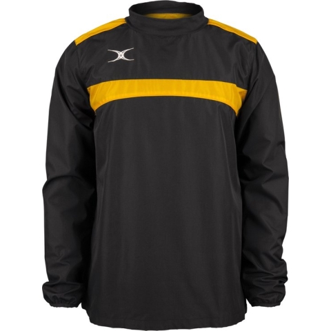 Gilbert Training Top Photon Warm Up Zwart / Geel - S
