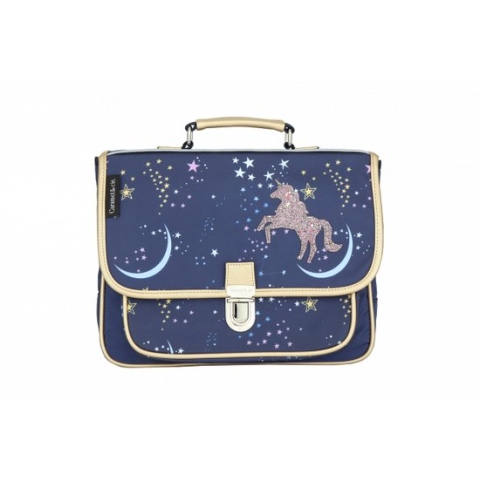 Caramel & Cie Kleuterboekentas Constellation Nuit blauw - Schooltas/Boekentas - Smal