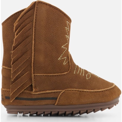 Shoesme Babyschoenen cognac Leer - Dames - Maat 19