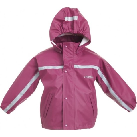 Paarse kinder regenjas Buddel van BMS 122