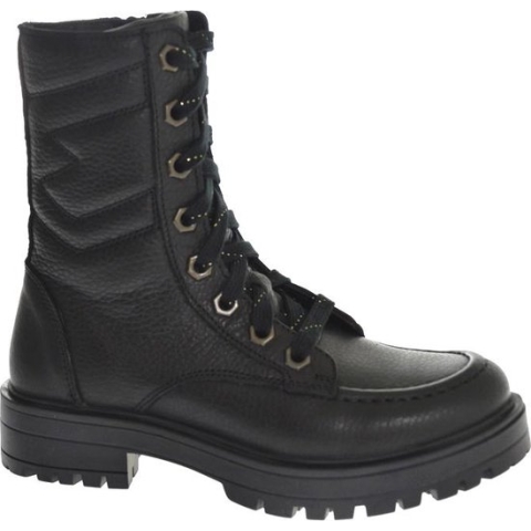 Twins 323672 189 Wijdte 5 Meisjes Veterboot - Zwart - 38