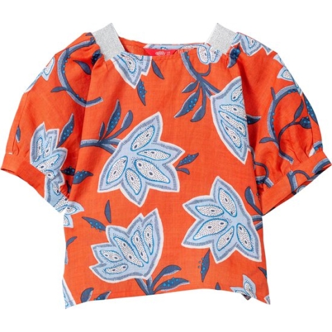Oilily Besty - bloes - Meisjes - Oranje - 110