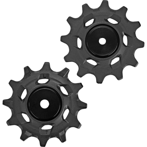 Sram Achterderailleurpoelie Kit Force E-tap Axs Stalen Lager: 12s Zwart