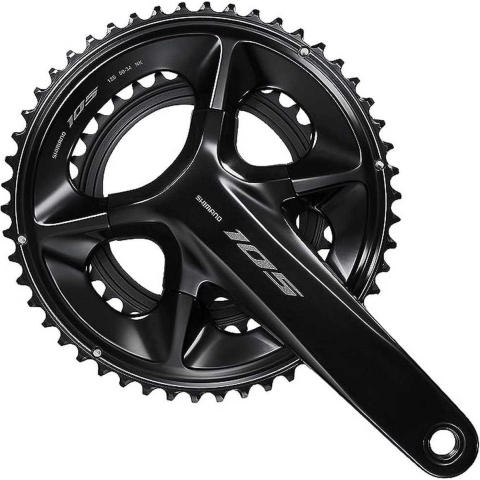 Shimano 105 R7100 Crankstel Zilver 175 mm / 52-36t