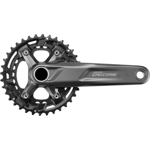 Shimano Deore M5100 Boost Crankstel Zwart 170 mm / 36/26t
