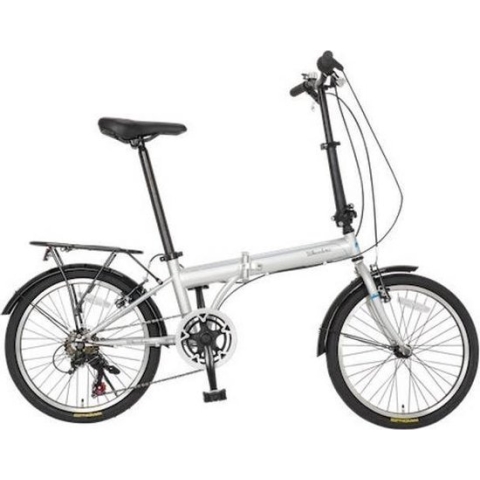 wheelerz.nl Vouwfiets 20 Inch - 6 Speed Shimano - Zilver