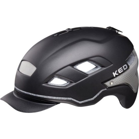 Ked Fietshelm Berlin Unisex Matzwart Maat 52-58 Cm