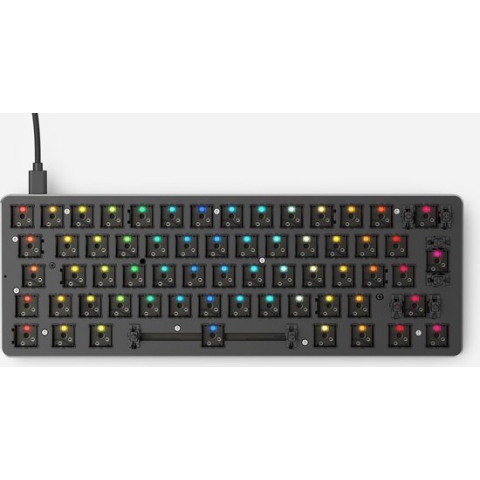Glorious PC Gaming Race GMMK - ISO Compact toetsenbord Zwart - Barebone