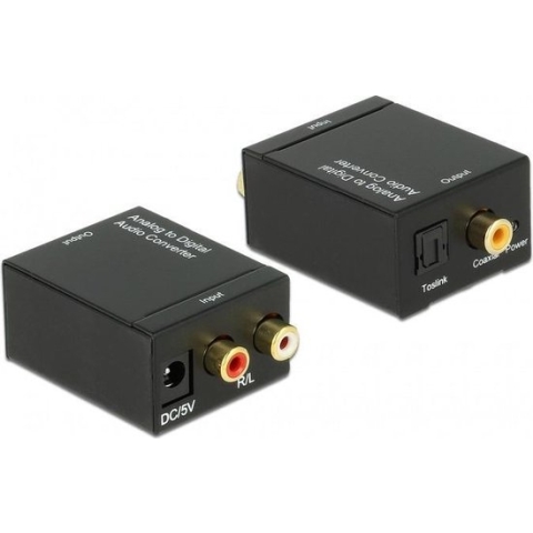 DeLOCK analoog naar digitaal audio converter (ADC)