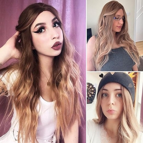Pruik voor Dagelijks Party Cosplay Gebruik