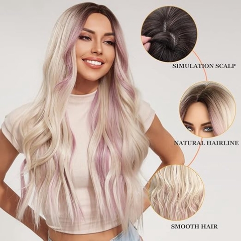 Pruik voor Dagelijks Party Cosplay Gebruik