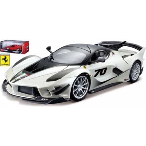 Ferrari Fxx-k Evo #70 2018 1:18 wit/zwart