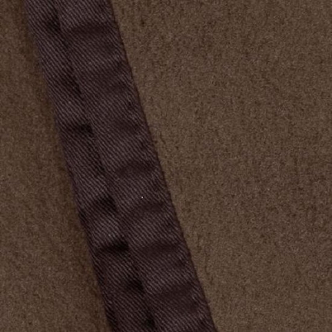 Doctor Bark zachte fleece deken bruin XL