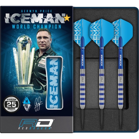RED DRAGON - Gerwyn Price Challenger: Steeltip Tungsten Dartpijlen Professioneel - 25 gram