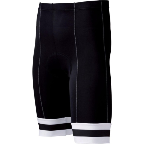 AGU Bret Fietsbroek Heren Fietsbroek - Maat M  - Mannen - Zwart/Wit