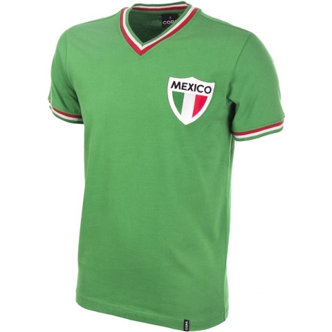 COPA - Mexico Pelé 1980's Retro Voetbal Shirt - XL - Groen