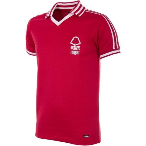COPA - Nottingham Forest 1976-1977 Retro Voetbal Shirt - XL - Rood