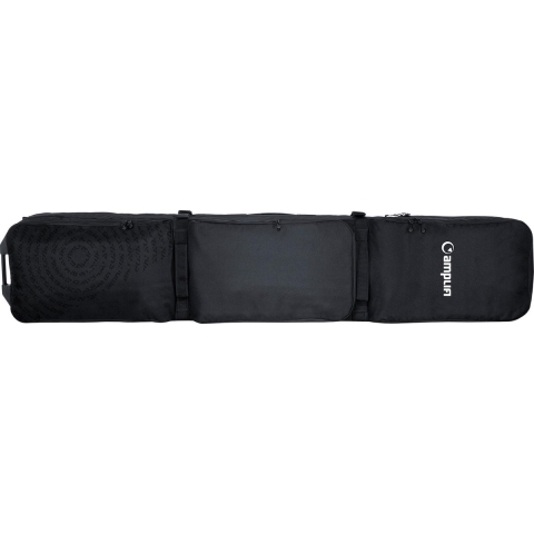 Amplifi Tour Torino snowboardtas met wielen stealth black