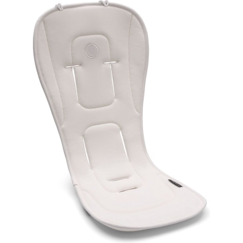 Bugaboo dual comfort seatliners voor kinderwagens, Fresh White