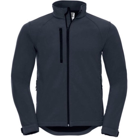 Russell Heren waterbestendig & winddicht Softshell-jasje (Franse marine)