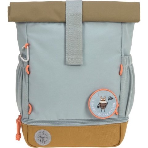 Lässig Mini Rolltop Rugzak - Nature light blue