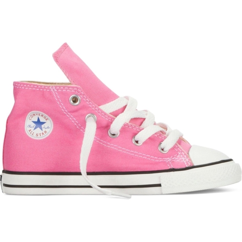 Converse Chuck Taylor All Star Hi Sneakers - Maat 21 - Meisjes - roze/wit