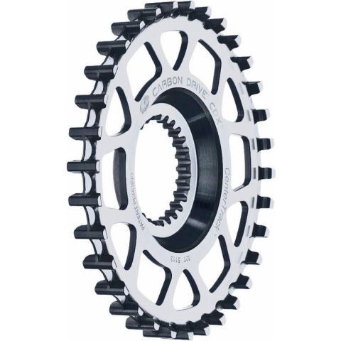 Gates tandwiel 32 CDX pinion RVS voor zilver