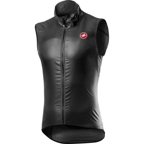 Castelli Windstopper Heren Grijs - CA Aria Vest Dark Gray  - 3XL