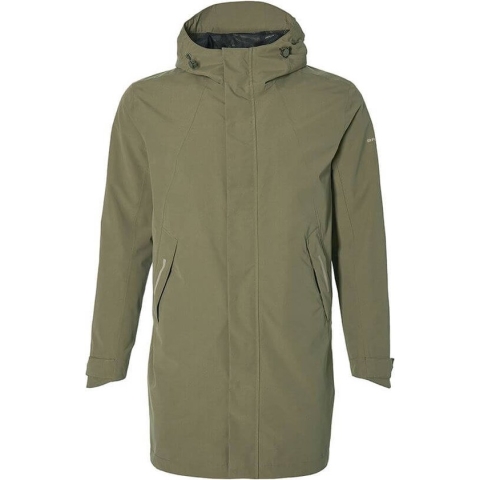 Basil Mosse Heren Regenjas - Olive Green - Maat S