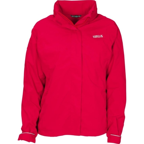 Pro-X Elements - PXE-PRO lichtgewicht regenjas voor dames - Melinda - Rood - maat 38